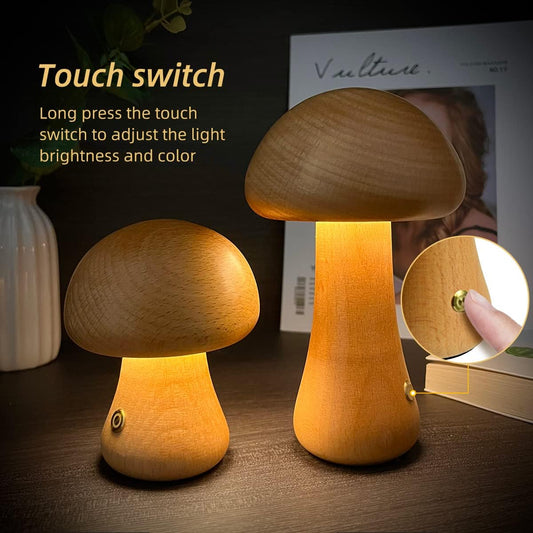 Enchanted Mushroom LED Table Lamp