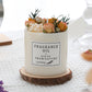 Blooming Love Dried Flower Candle